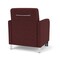Lesro Siena Lounge Reception Guest Chair w/ Front Casters, 27 in W 29.5 in L 32.5 in H SN1101 - alternate 3